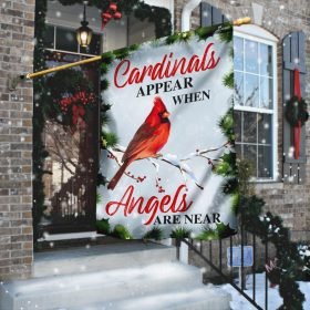 Cardinals Appear When Angels Are Near Flag