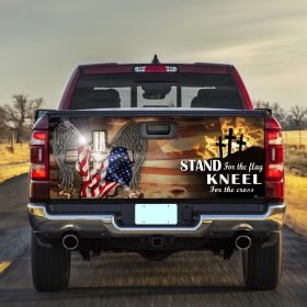 Patriotic American Eagle Truck Tailgate Decal Sticker Wrap