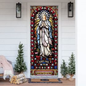 Virgin Mary Door Cover
