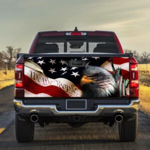 We The People America Truck Tailgate Decal Sticker Wrap
