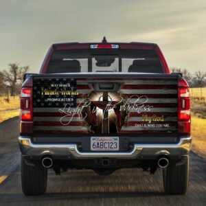 The Cross Of Jesus Christ Flagwix™ God Jesus Cross America Truck Tailgate Decal Sticker Wrap