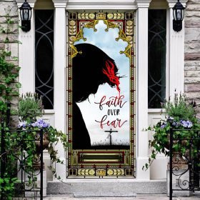Faith Over Fear Door Cover