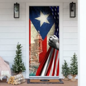 Puerto Rican American Door Cover