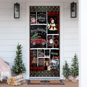 Merry Christmas Blessing Door Cover