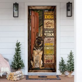 German Shepherd  Door Cover