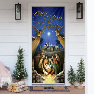 Jesus is Born Door Cover