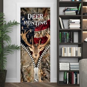Big Buck Hunting Door Cover