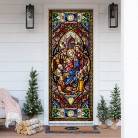 The Holy Family Door Cover