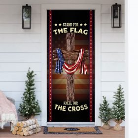 Patriotic Christian Door Cover