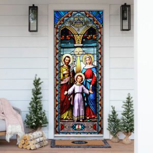 Holy Family Door Cover