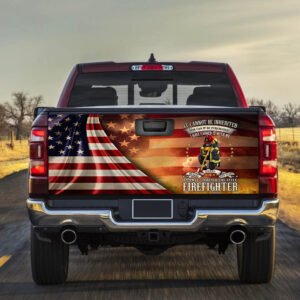 Forever The Title Firefighter Truck Tailgate Decal Sticker Wrap