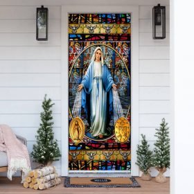 Mary, Our Lady of Sorrows Door Cover