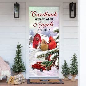 Cardinals Appear When Angels Are Near Door Cover