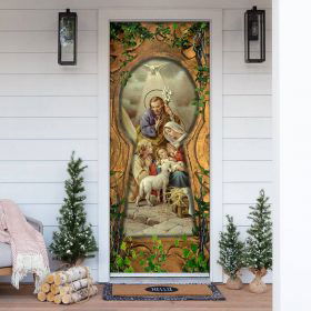 The Key To Happiness Jesus Door Cover