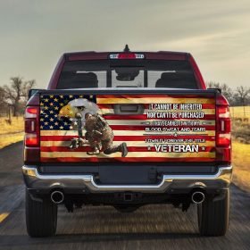 I Own It Forever The Title Veteran Truck Tailgate Decal Sticker Wrap TRN1371TD