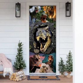 Dinosaur. T-Rex Door Cover