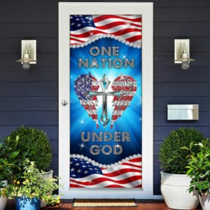 One Nation Under God Diamond Door Cover