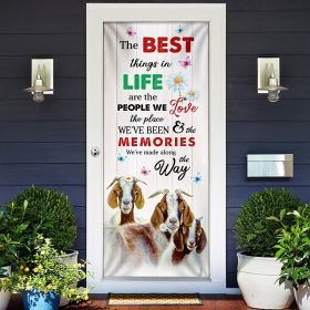 Goats The Best Things In Life Door Cover