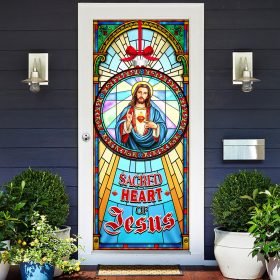 Sacred Heart Of Jesus Door Cover