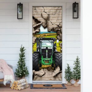 Tractor Farmer Door Cover