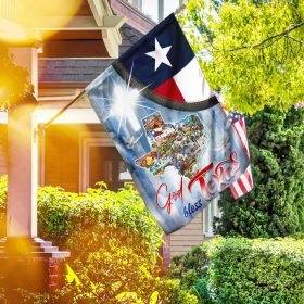 God Bless Texas Flag