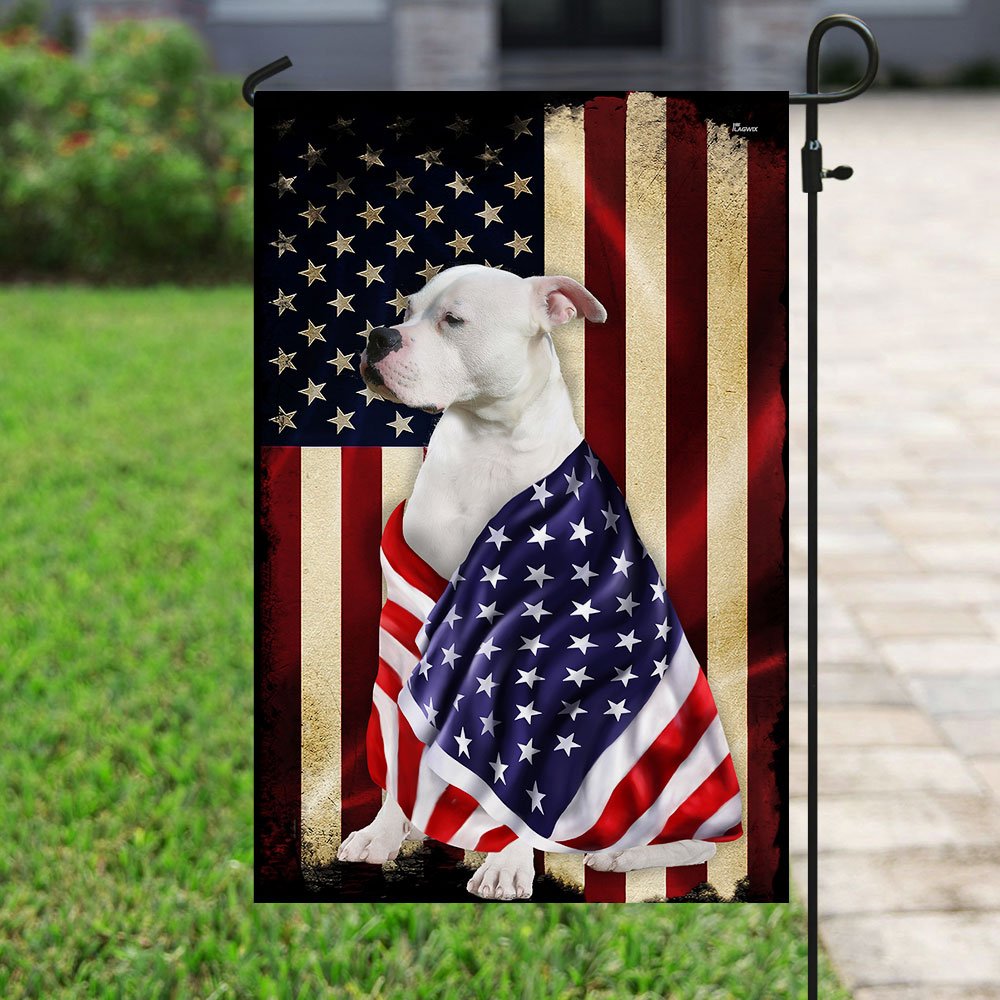 American Bulldog American Patriot Flag Flagwix
