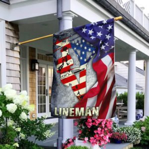 Lineman American Flag