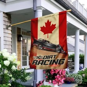 Dirt Racing Canada Flag