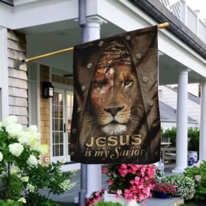 Jesus Lion, My Savior Flag