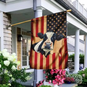 Cow American U.S. Flag