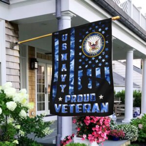 Proud Navy Veteran Flagwix™ US Veteran Flag