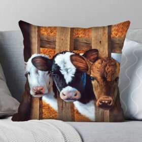 Cow Cattle Cushion