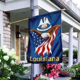 Louisiana Eagle Flag