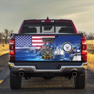 United States Navy. Eagle Truck Tailgate Decal Sticker Wrap