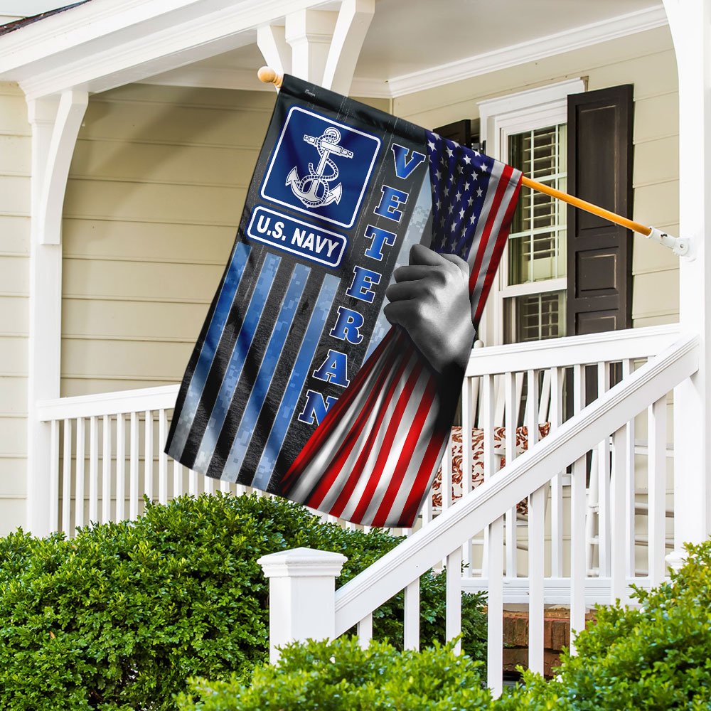 Details about   United States Navy Veteran Flag Cool US Style Flag Home Decor Flag 2 Sizes 