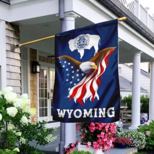 Wyoming Eagle Flag