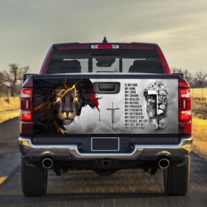 Jesus Christ Truck Tailgate Decal Sticker Wrap