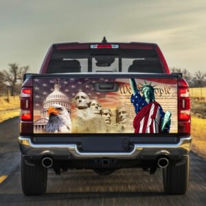 Freedom American Pride Truck Tailgate Decal Sticker Wrap DDH2632TD