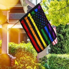 LGBT Flag Imagine All The People Living Life In Peace DBD3435F