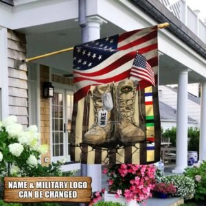 Desert Storm Veteran Flag Flagwix™ Personalized American Flag