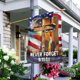9/11 Never Forget Patriot Day Flag QNN526F