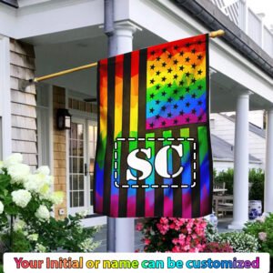 Personalized Flag LGBT Pride QNK281FCT