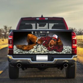 Bigfoot Enjoy Truck Tailgate Decal Sticker Wrap NTB102TDv1