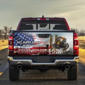 911 Never Forget Truck Tailgate Decal Sticker Wrap PN334TD