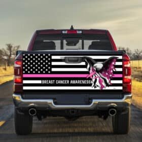 Breast Cancer Awareness Truck Tailgate Decal Sticker Wrap TRL1099TD