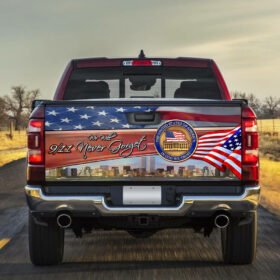 911 Truck Tailgate Decal Sticker Wrap - In Memory Of  NTB180TD