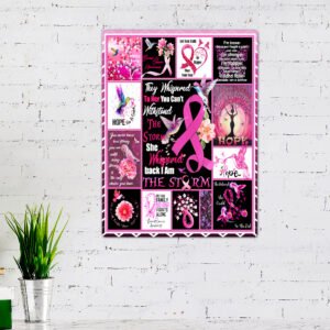 Breast Cancer Family Hanging Metal Sign PN889MS