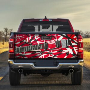 Electric Guitar Truck Tailgate Decal Sticker Wrap TRL1096TD