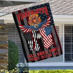 Firefighter All Gave Some Some Gave All Flag MLH1718F