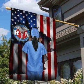 Nurse American Flag LHA1721F